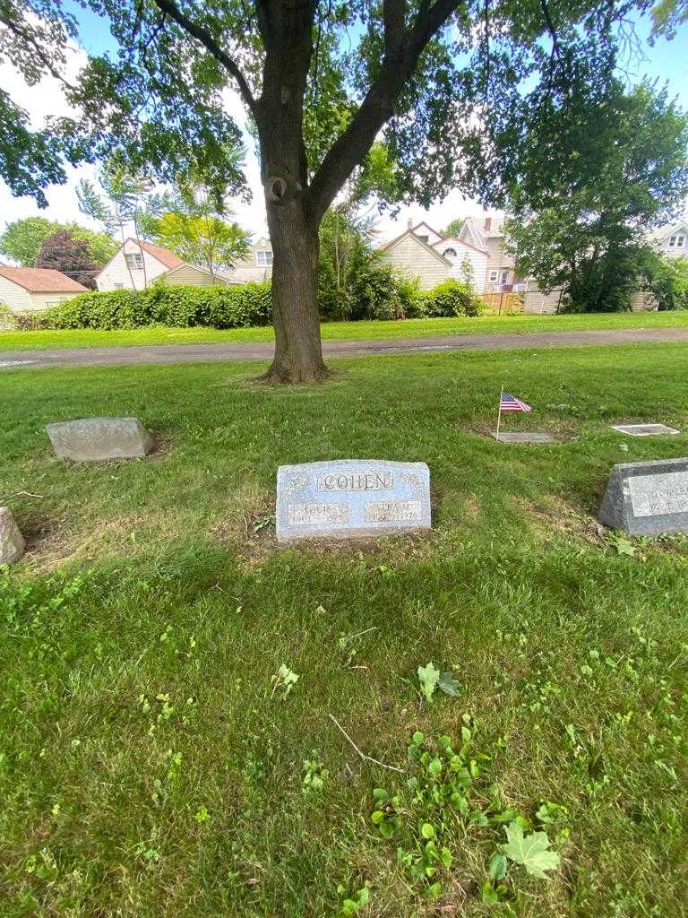 Louis Cohen's grave. Photo 1