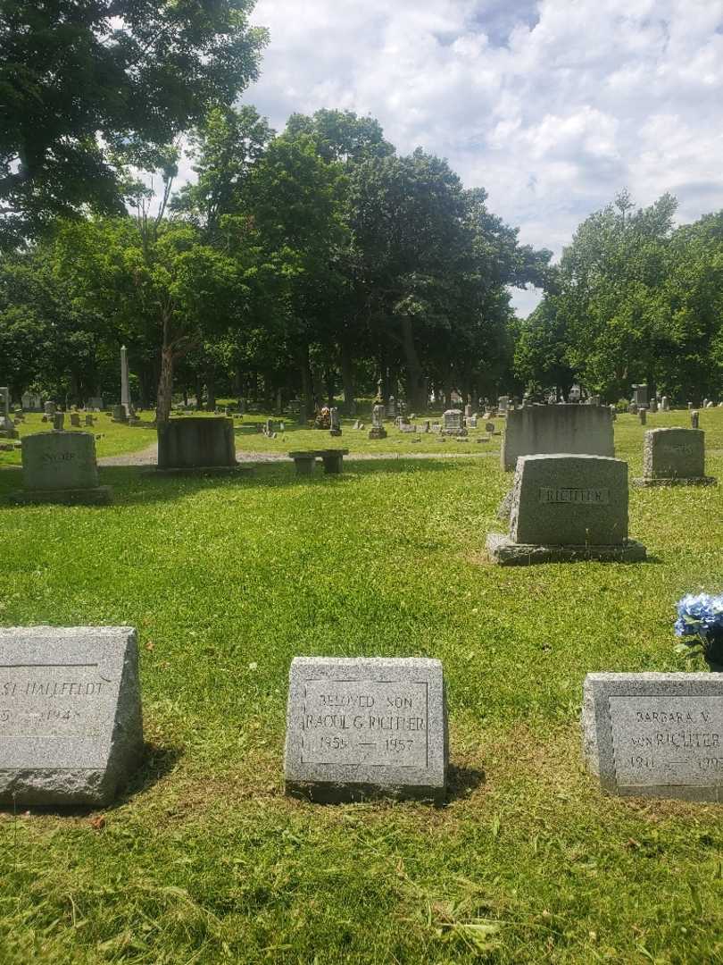 Raoul G. Richter's grave. Photo 1