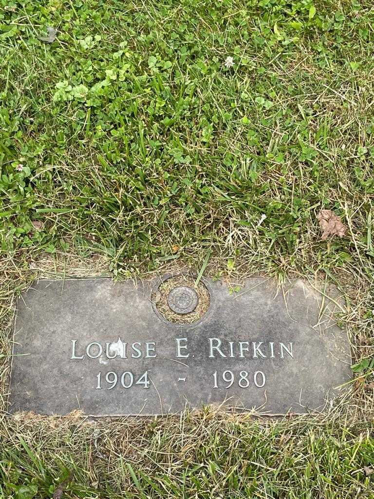 Louise E. Rifkin's grave. Photo 3