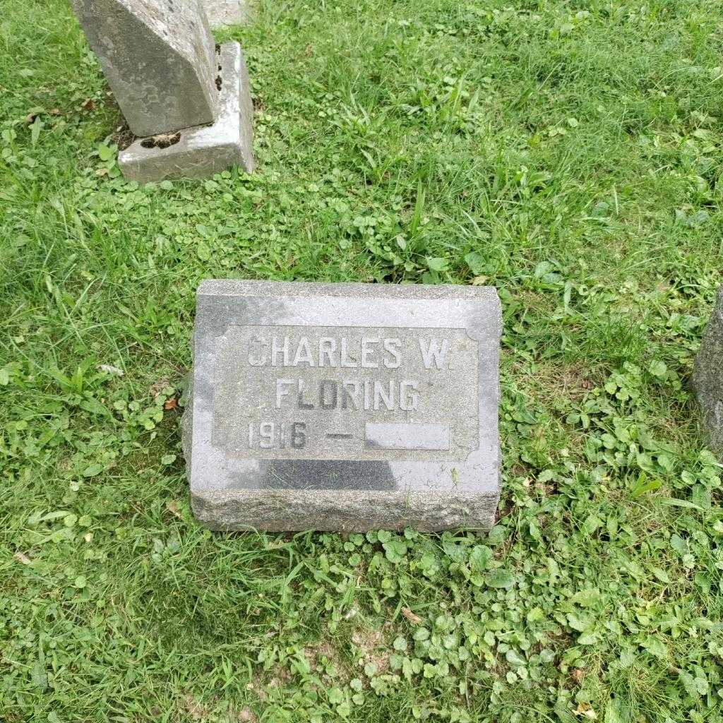 Charles W. Floring's grave. Photo 3