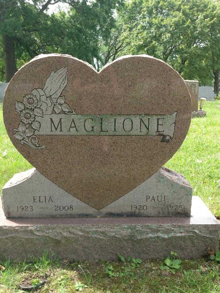 Elia Maglione's grave. Photo 2
