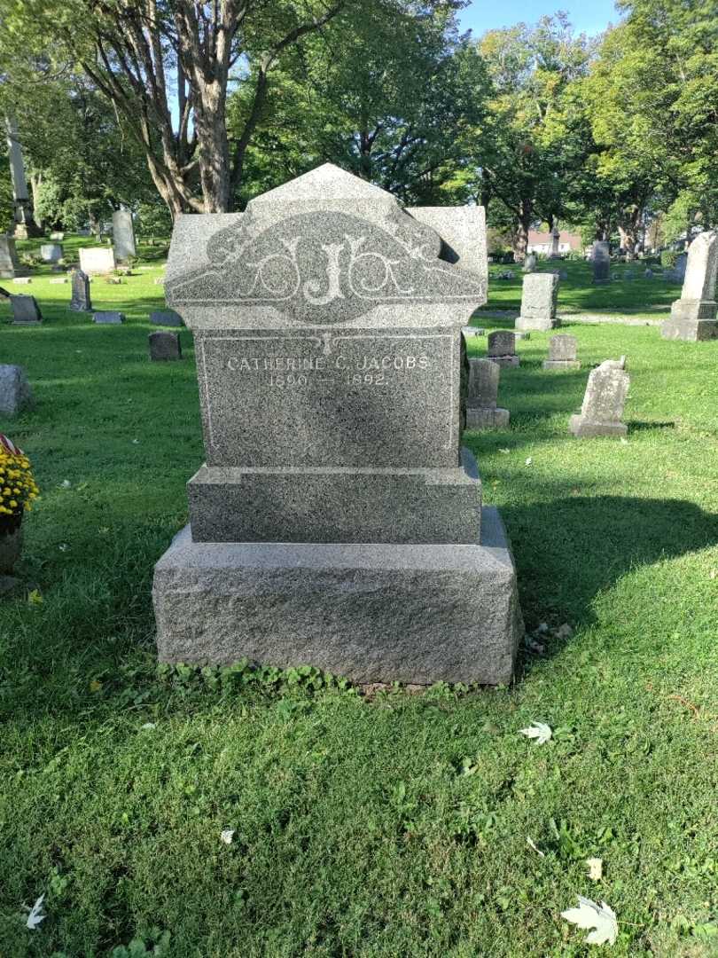 Catherine Clark Jacobs's grave. Photo 2