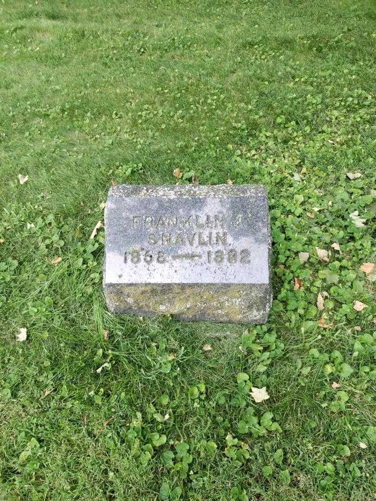 Franklin J. Snavlin's grave. Photo 2