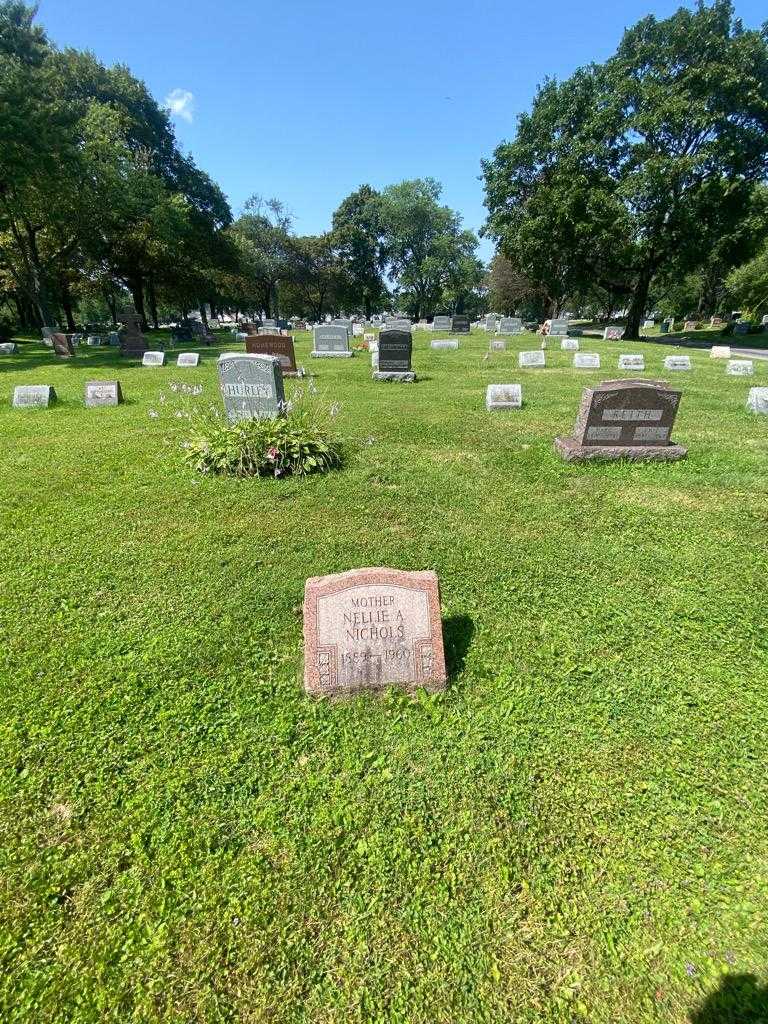 Nellie A. Nichols's grave. Photo 1
