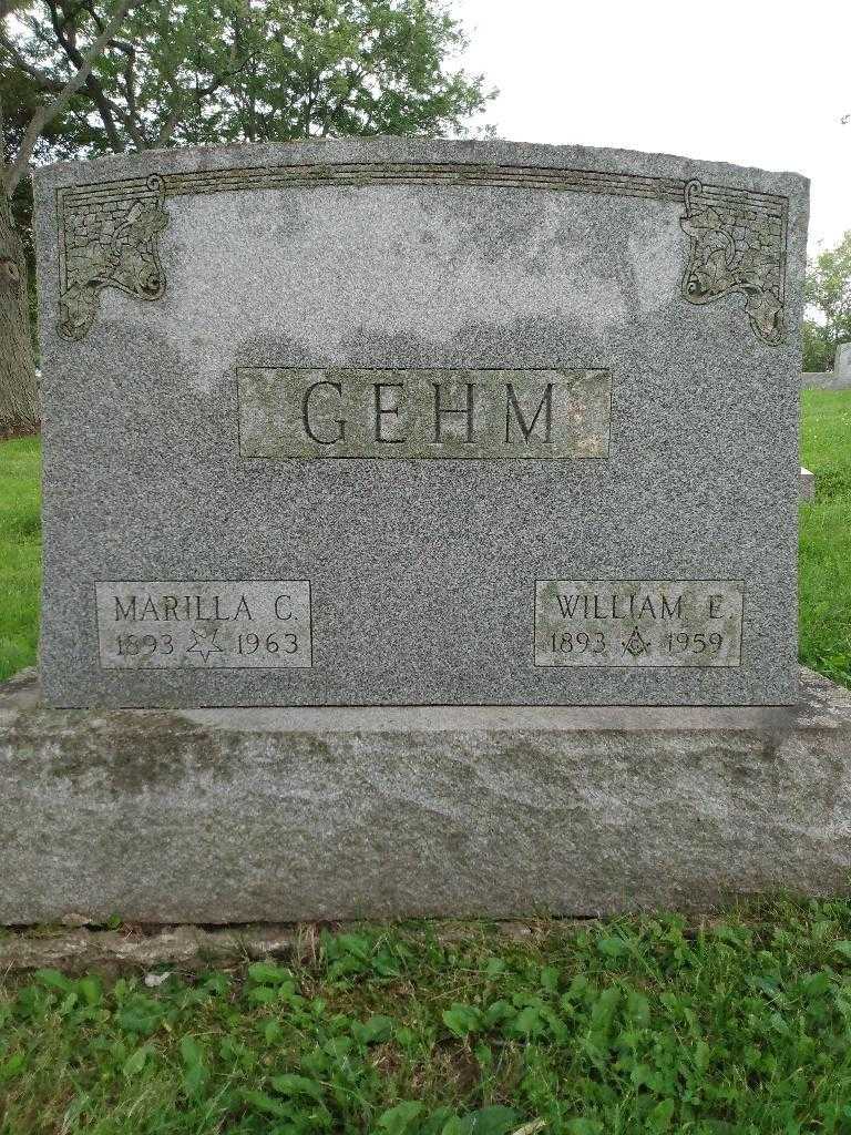 William E. Gehm's grave. Photo 3