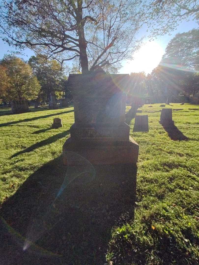 Emma J. Watkins's grave. Photo 1