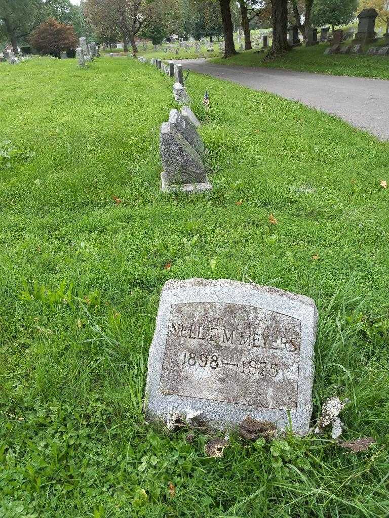Nellie M. Meyers's grave. Photo 2