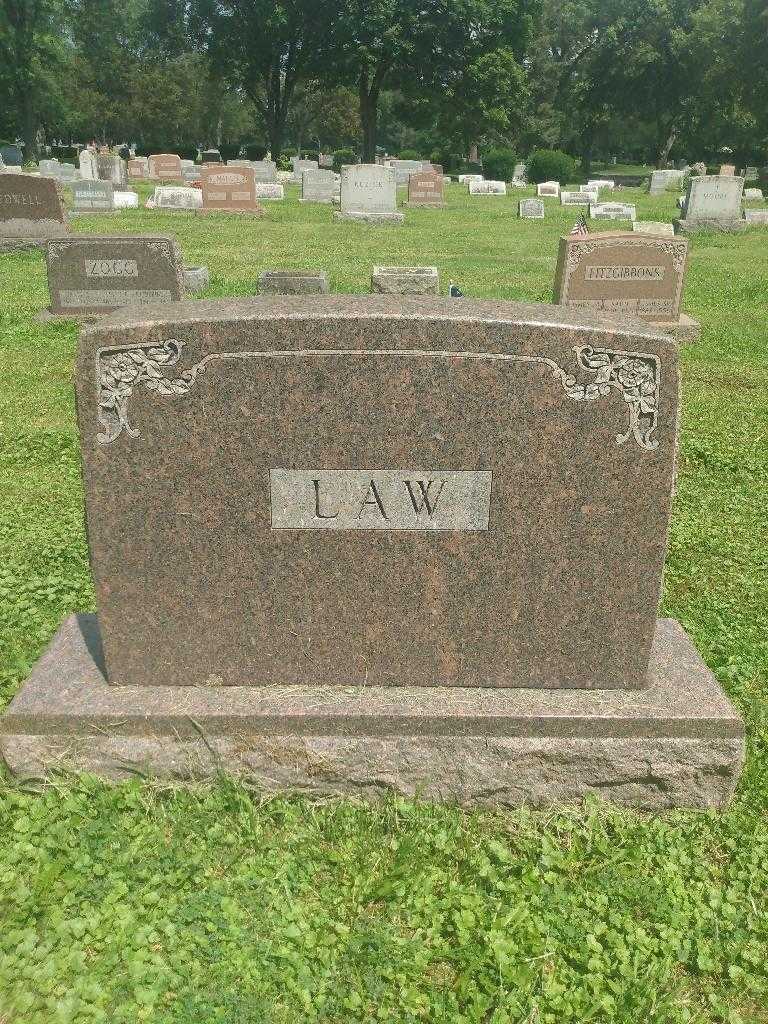 Eliza A. Law's grave. Photo 1