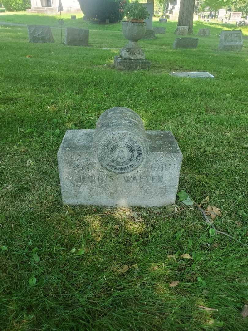 Julius R. Walter's grave. Photo 2