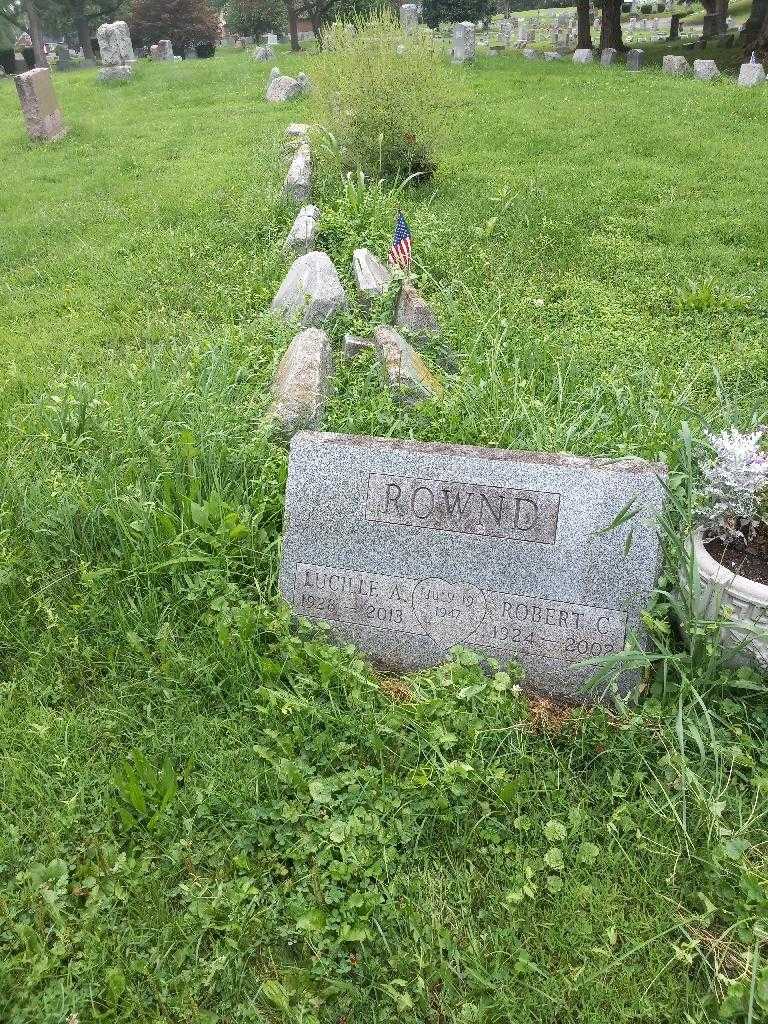 Lucille A. Rownd's grave. Photo 2