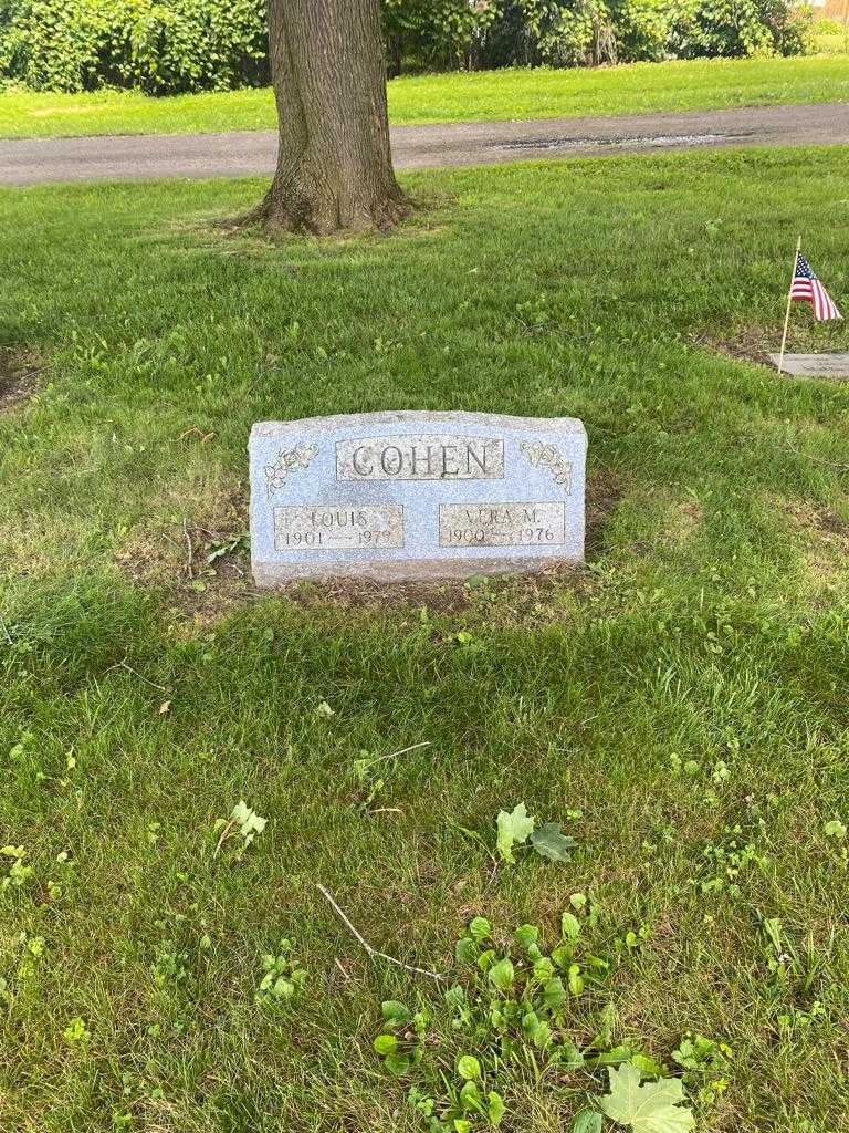 Louis Cohen's grave. Photo 2