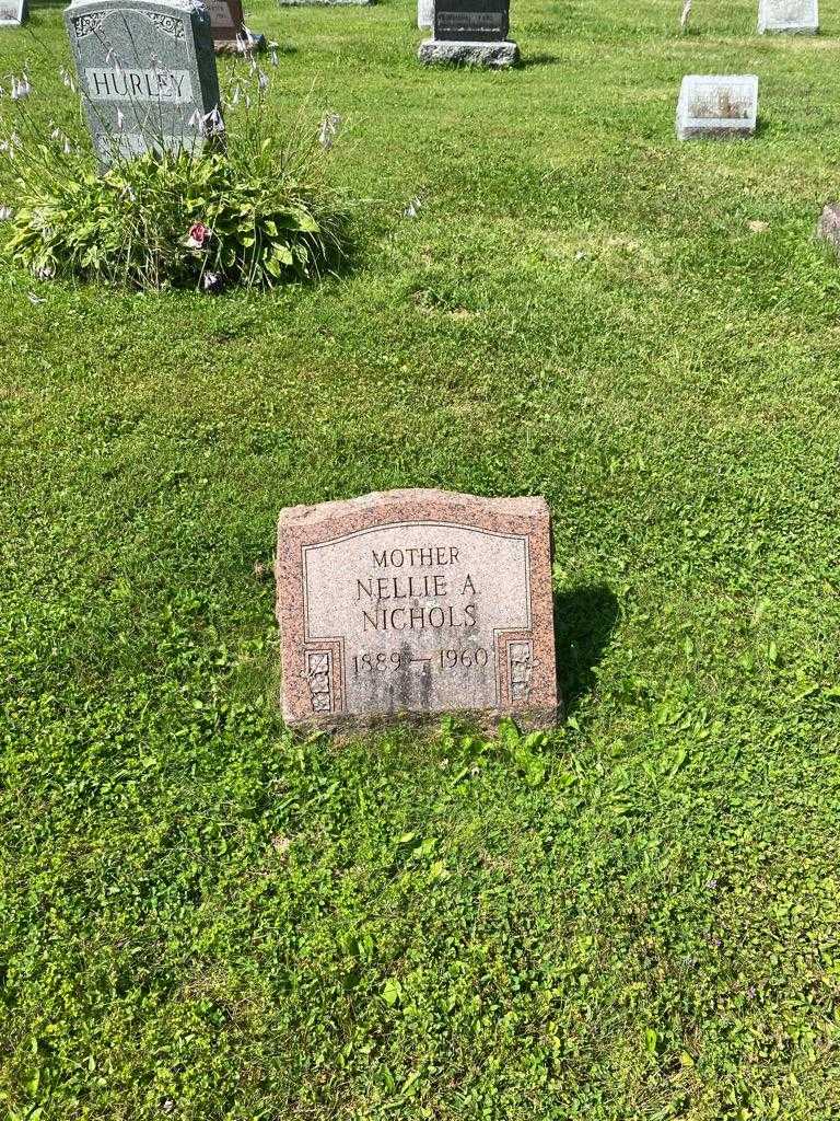 Nellie A. Nichols's grave. Photo 2