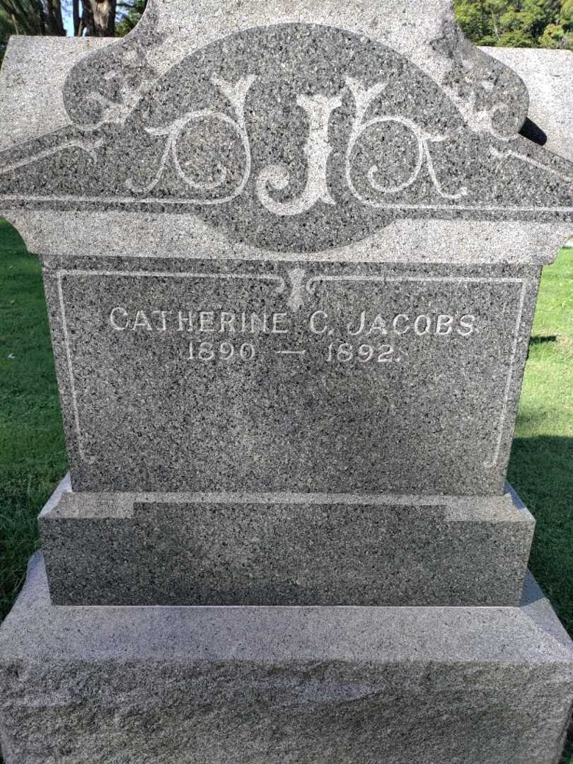 Catherine Clark Jacobs's grave. Photo 3