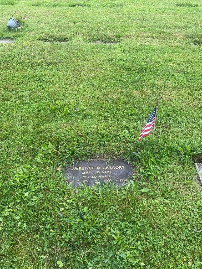 Lawrence Gregory's grave. Photo 2