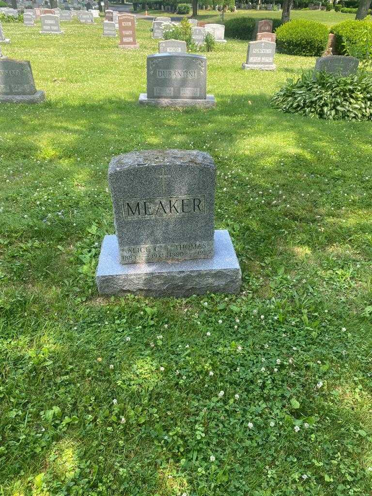 Thomas Meaker's grave. Photo 2