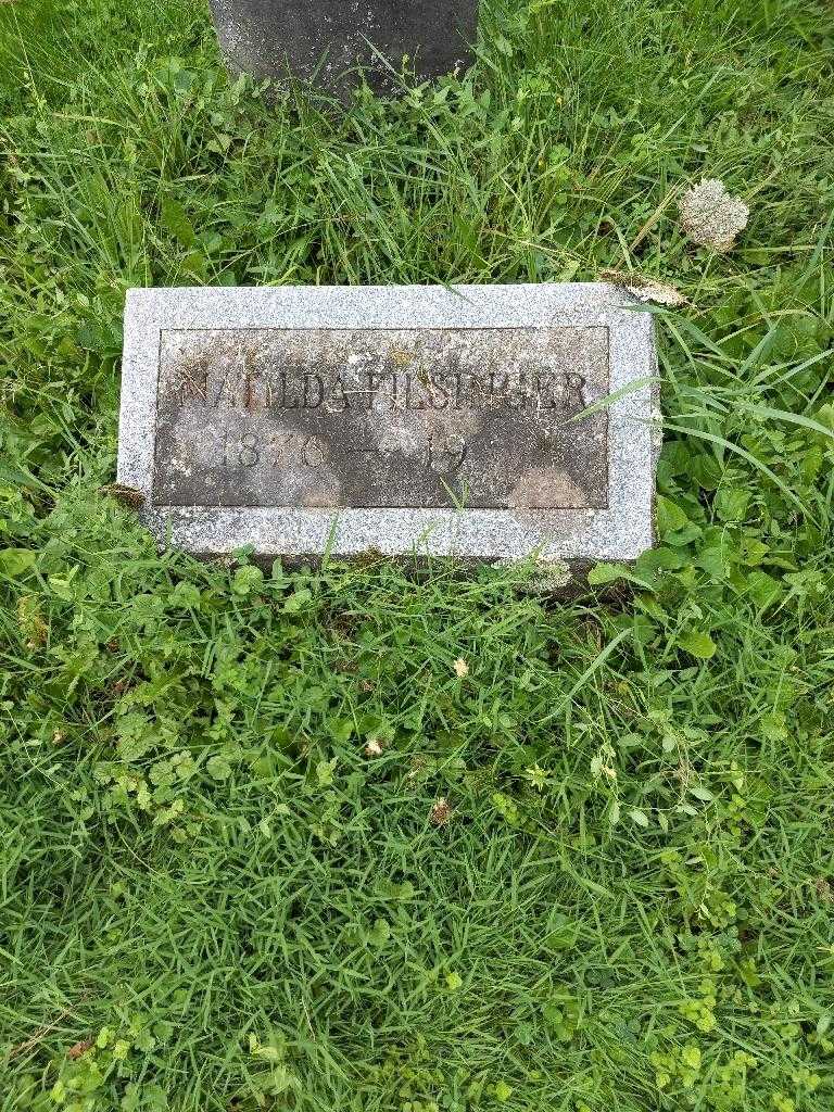 Matilda Filsinger's grave. Photo 2