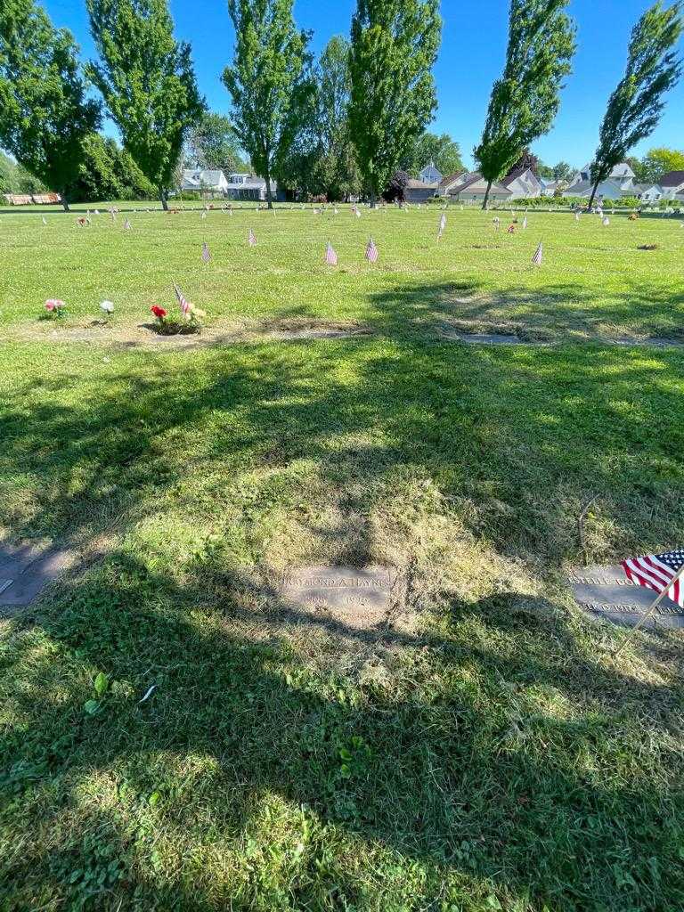 Raymond A. Haynes's grave. Photo 1