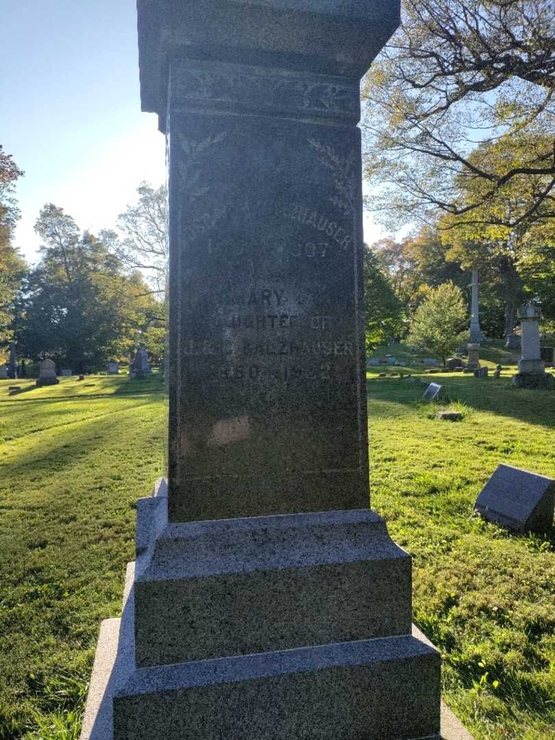 Mary C. Balzhauser's grave. Photo 3