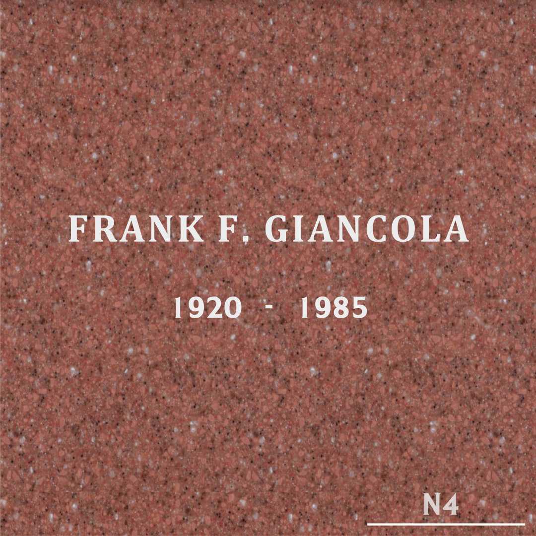 Frank F. Giancola's grave