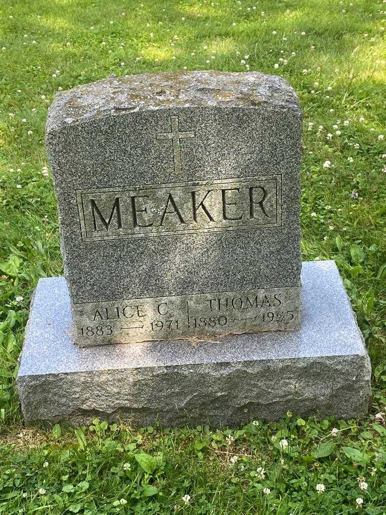 Thomas Meaker's grave. Photo 3