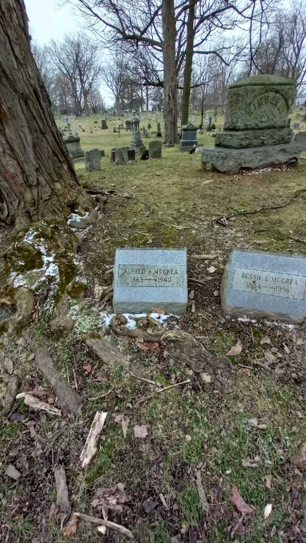 Alfred A. Mccrea's grave. Photo 2