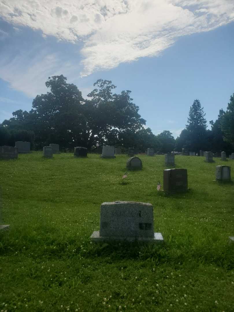 Frances R. Ruston's grave. Photo 1