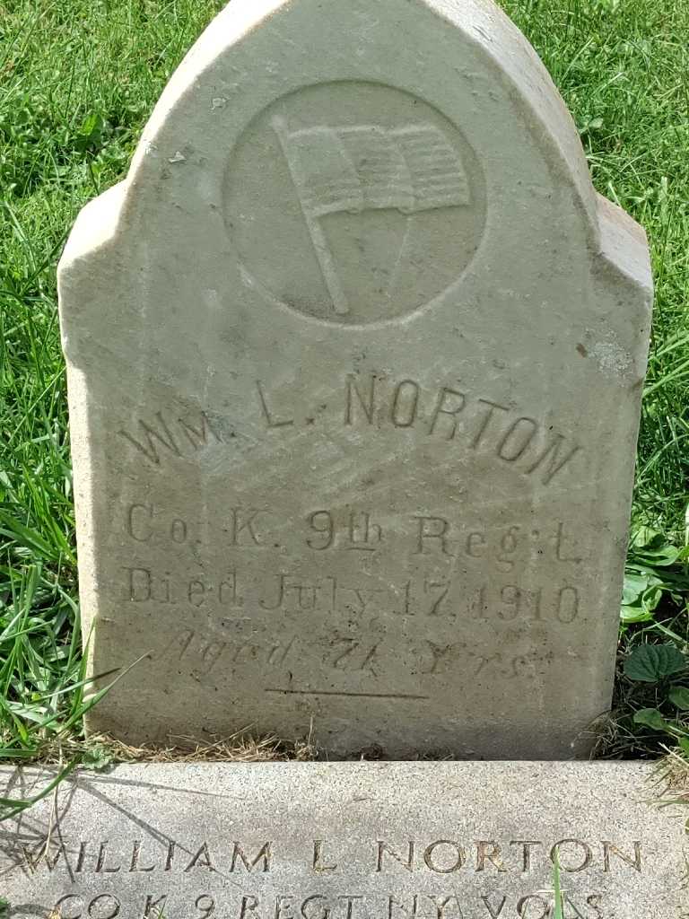 William L. Norton's grave. Photo 4