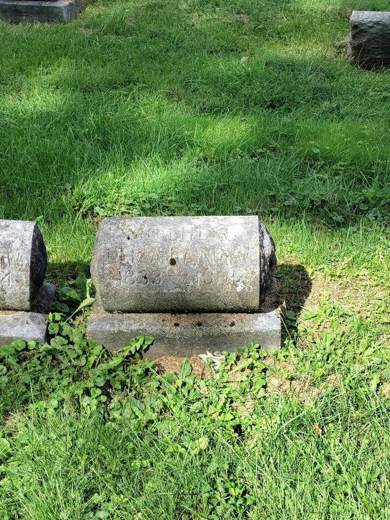 Eliza Rainbow's grave. Photo 2