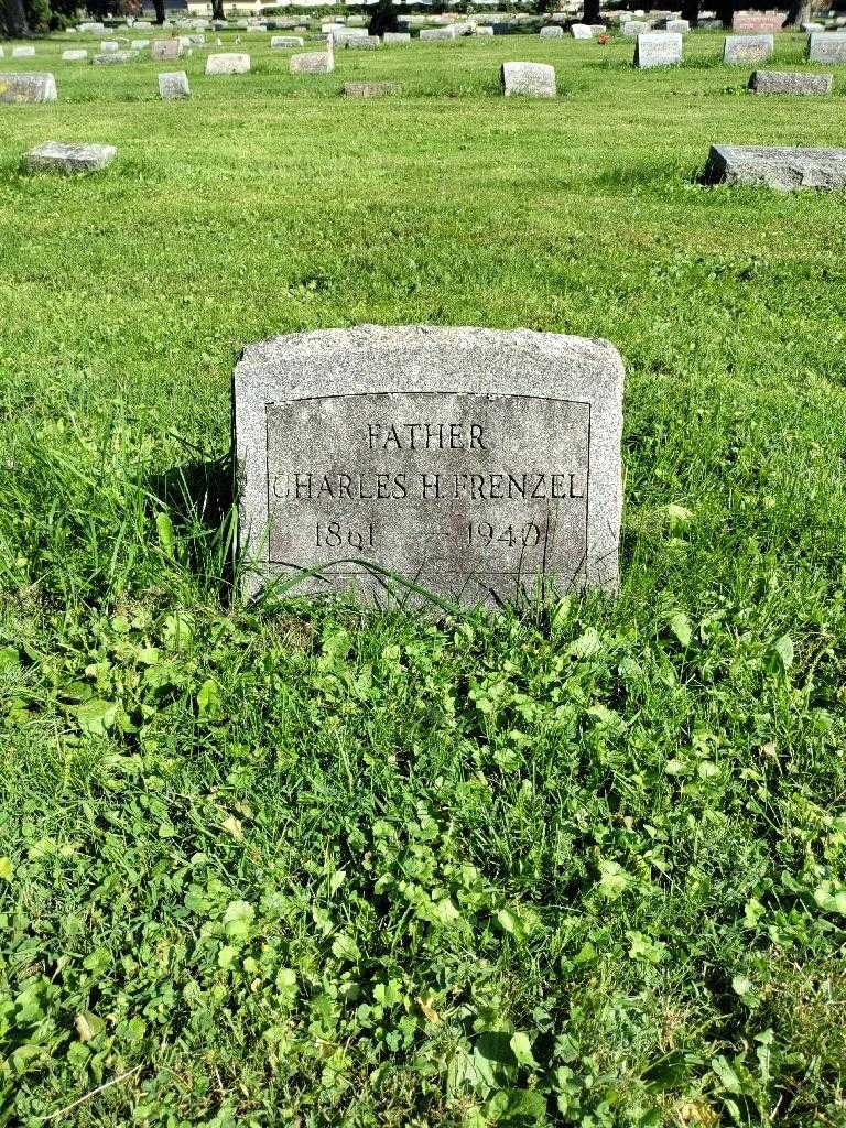 Charles H. Frenzel's grave. Photo 1