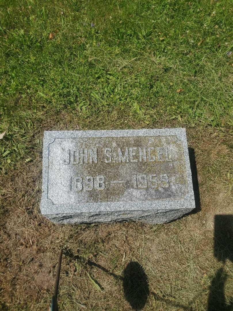 John S. Mengel's grave. Photo 3