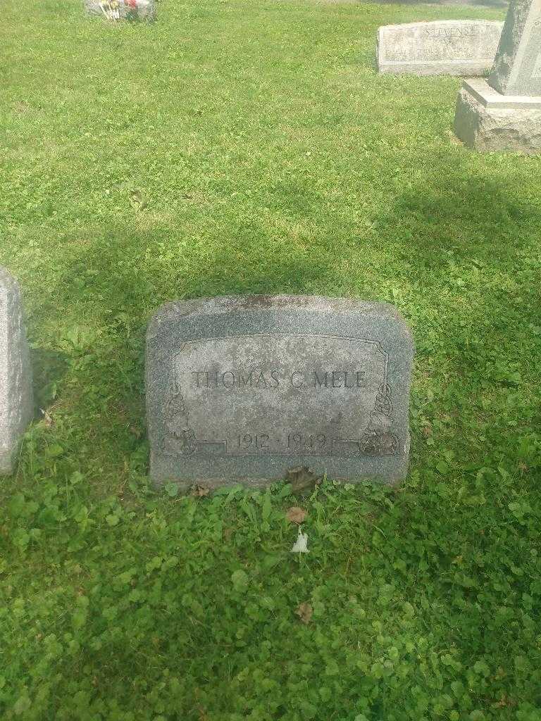 Thomas C. Mele's grave. Photo 1