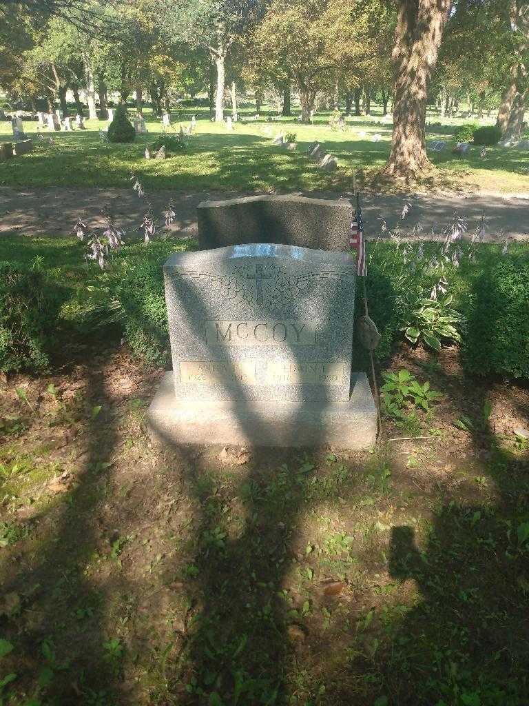 Edwin L. McCoy's grave. Photo 1