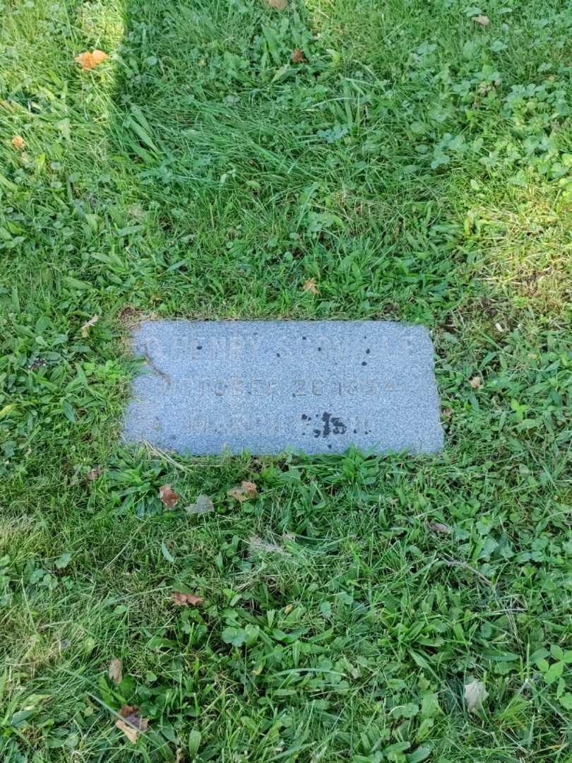 Henry Charles Scoville's grave. Photo 2