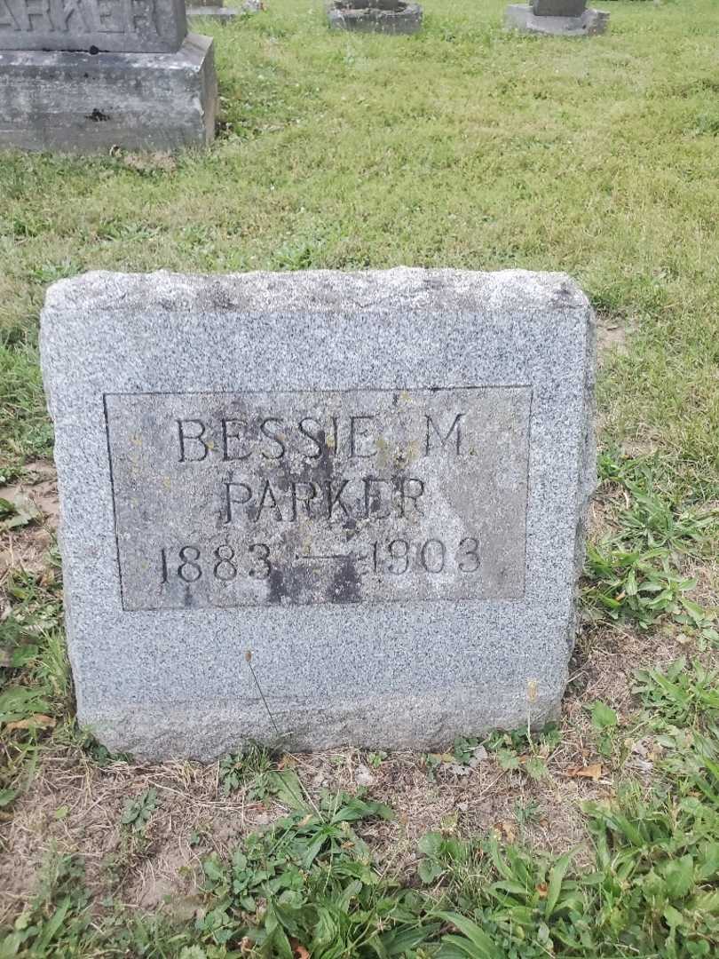 Bessie M. Parker's grave. Photo 5