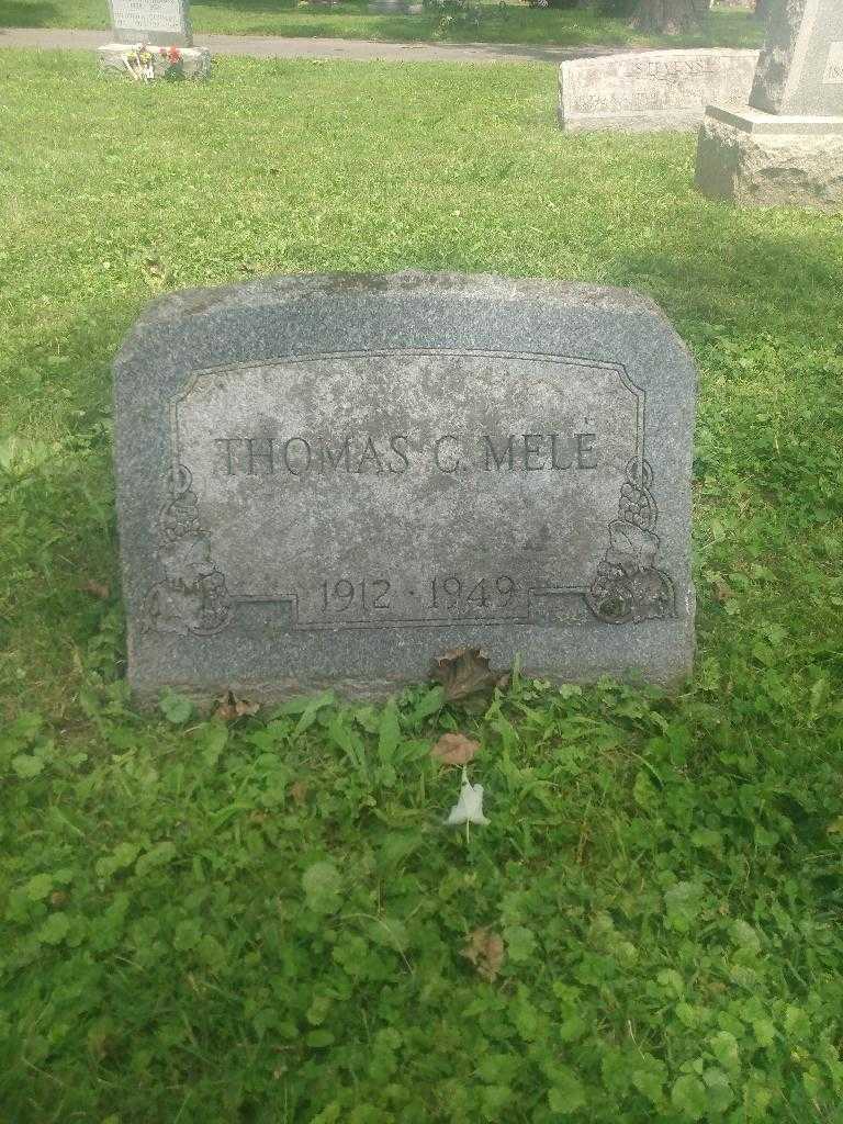 Thomas C. Mele's grave. Photo 2