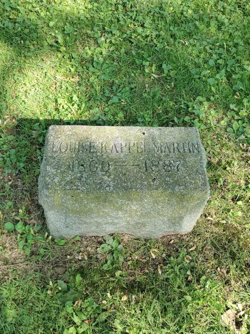 Eva C. Martin's grave. Photo 3