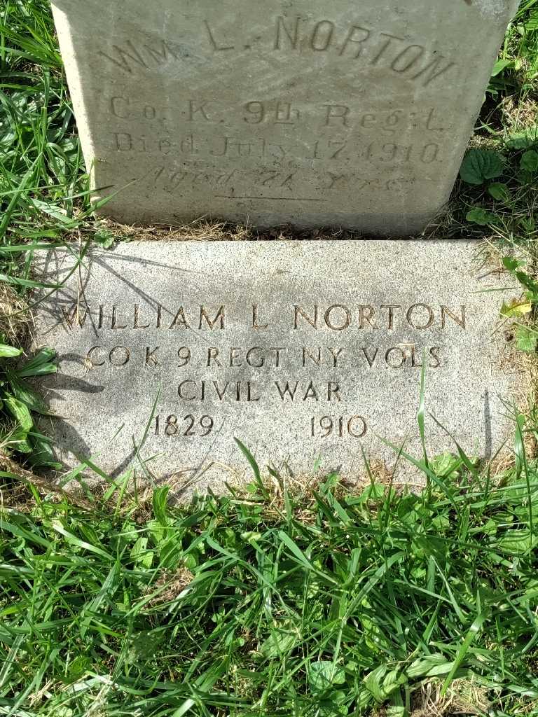 William L. Norton's grave. Photo 5