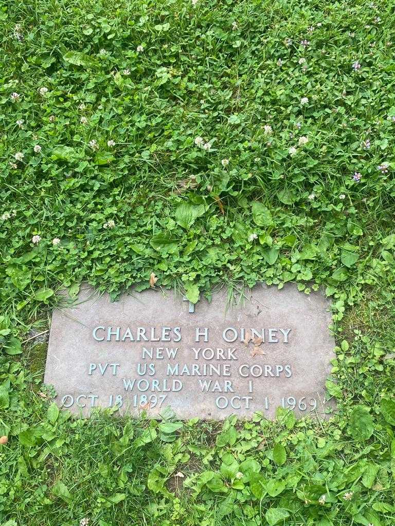 Charles H. Olney's grave. Photo 4