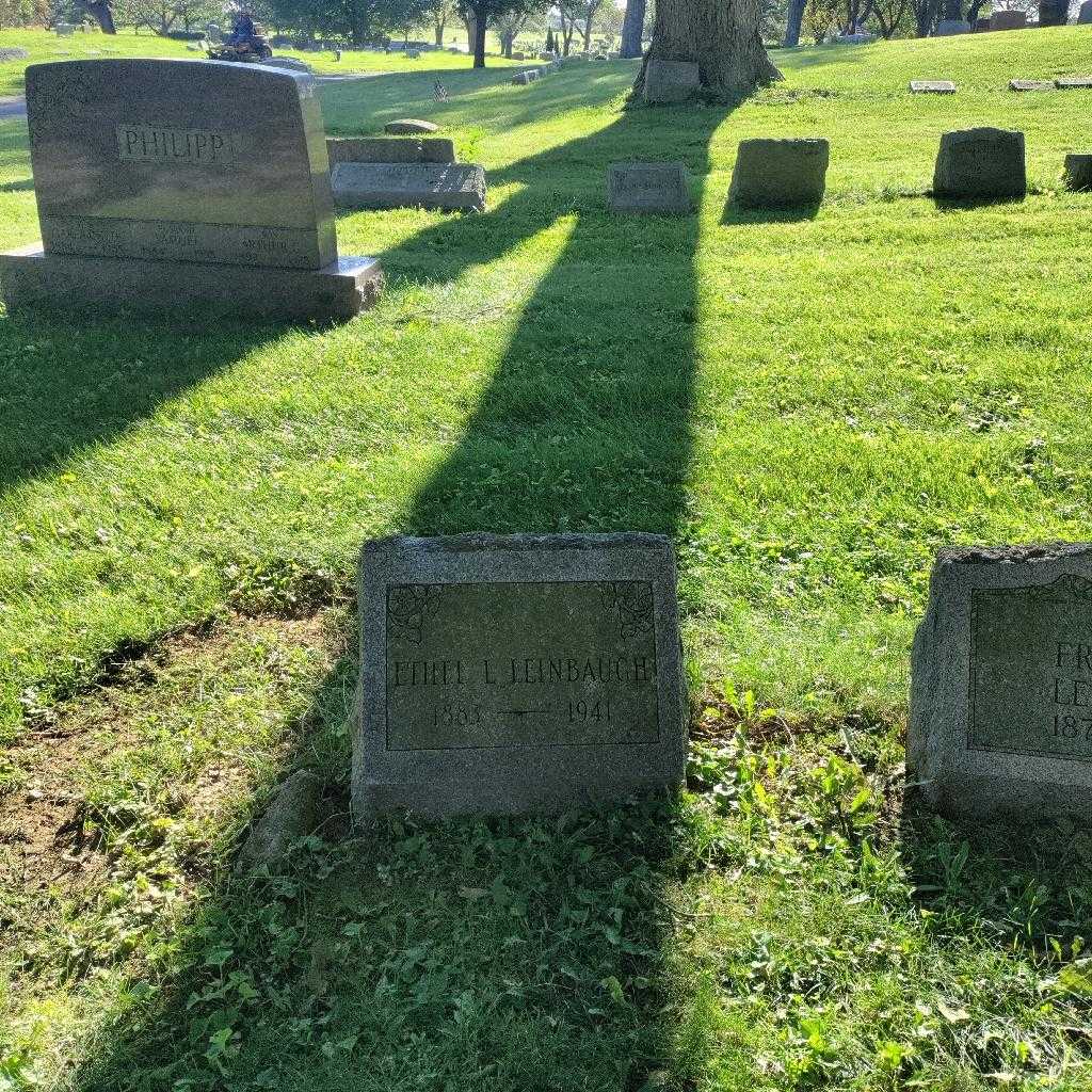 Ethel L. Leinbaugh's grave. Photo 2