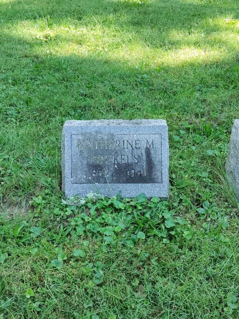 Katherine M. Nickels's grave. Photo 2