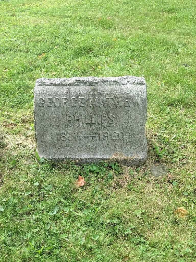 George Mathew Phillips's grave. Photo 2