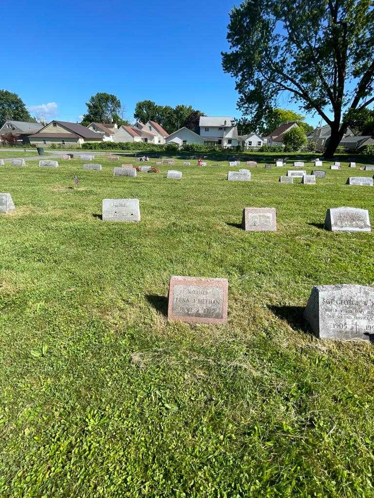 Lena J. Meehan's grave. Photo 2