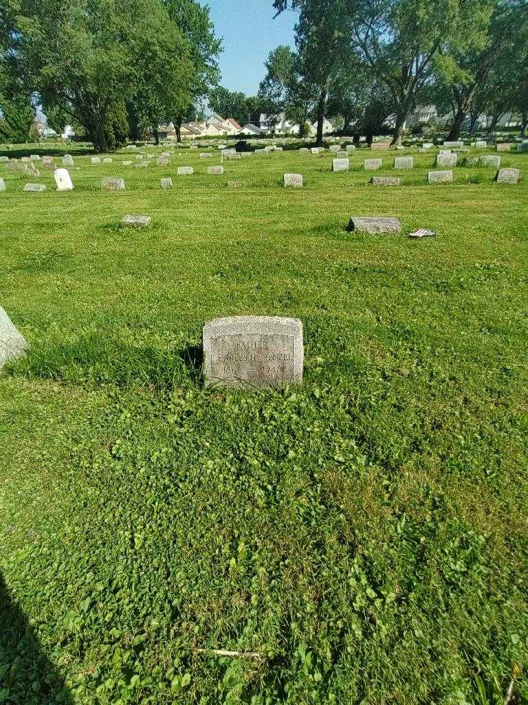 Charles H. Frenzel's grave. Photo 2