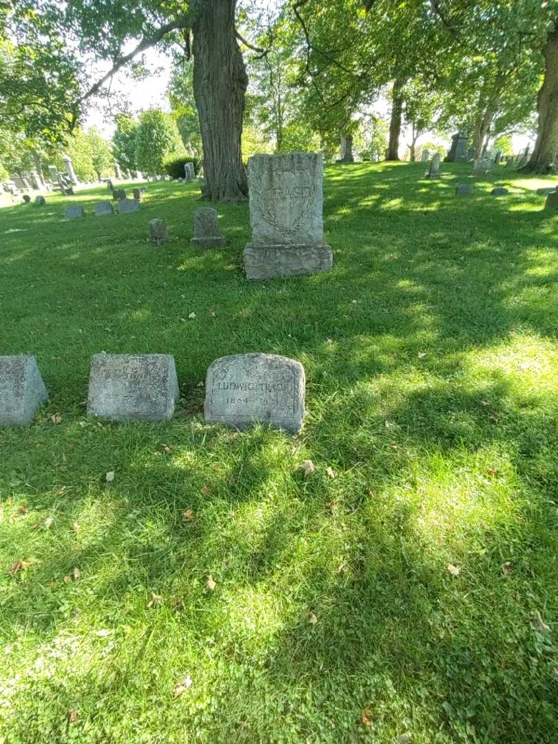 Ludwig Trage's grave. Photo 1