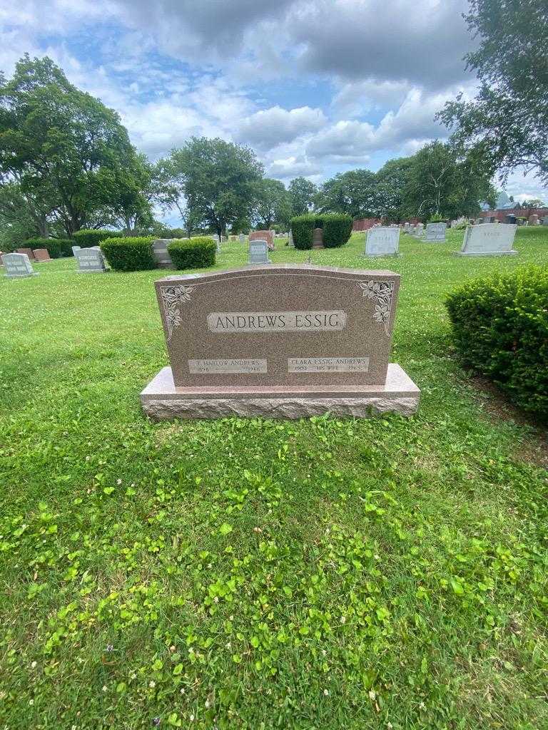 Harlow T. Andrews's grave. Photo 1