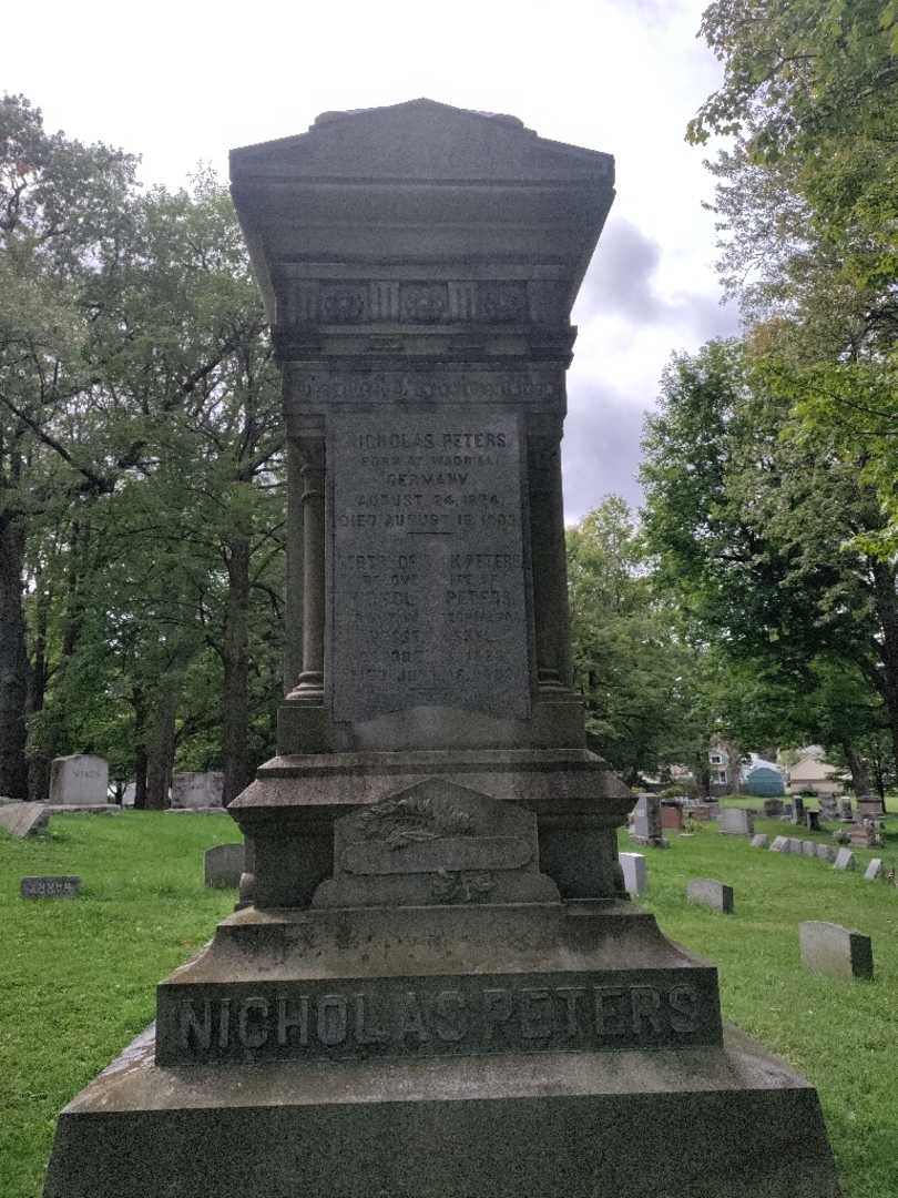 Henry Conrad Peters's grave. Photo 2