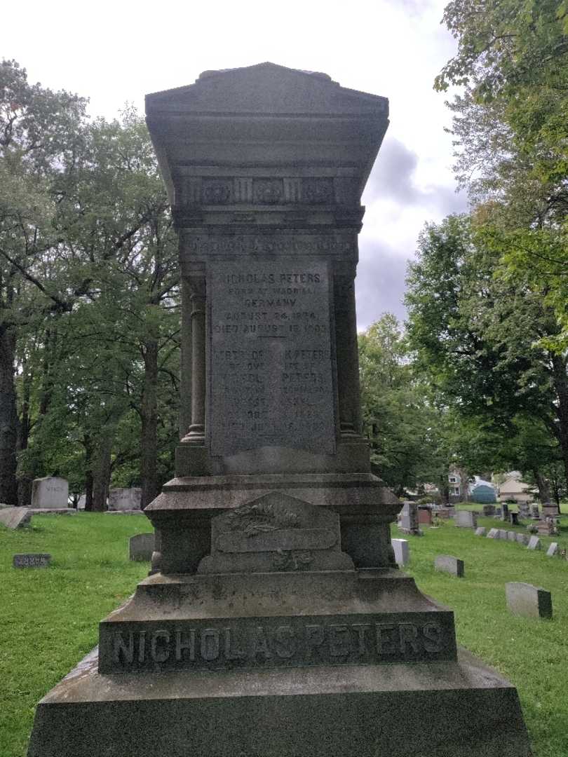 Henry Conrad Peters's grave. Photo 3