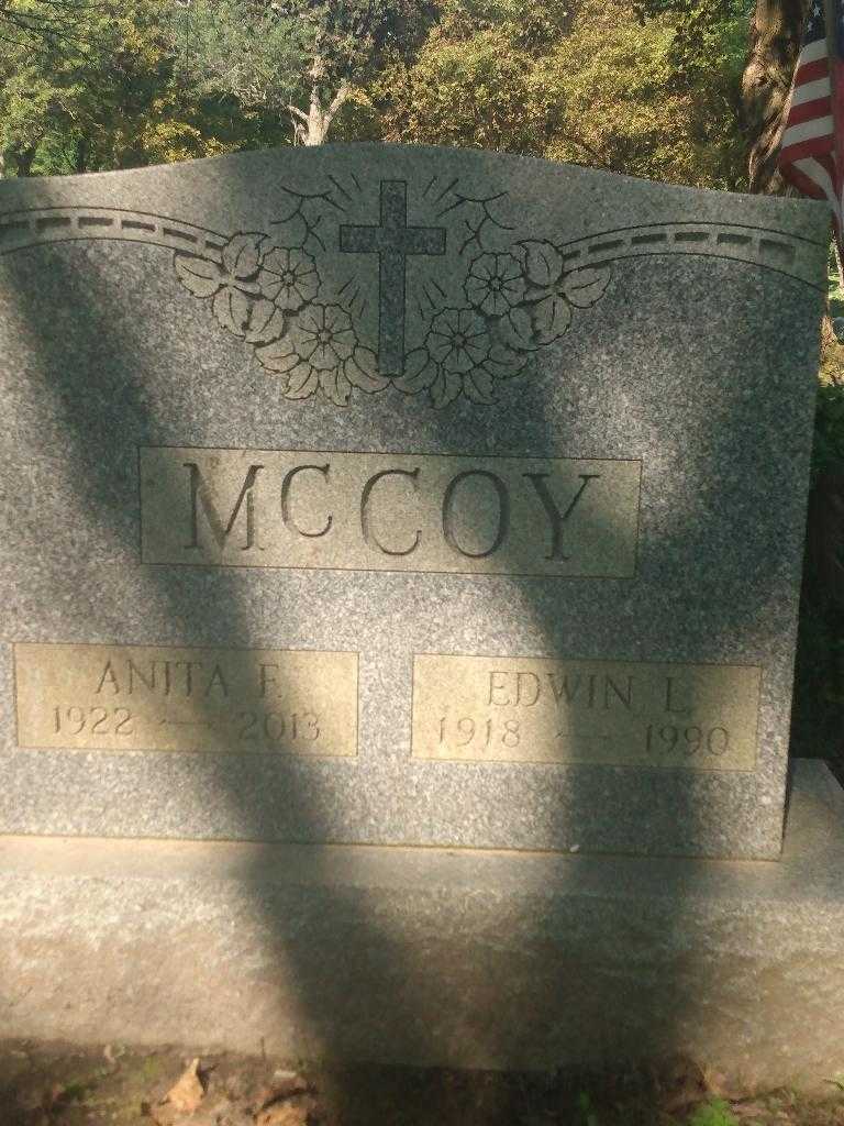 Edwin L. McCoy's grave. Photo 3