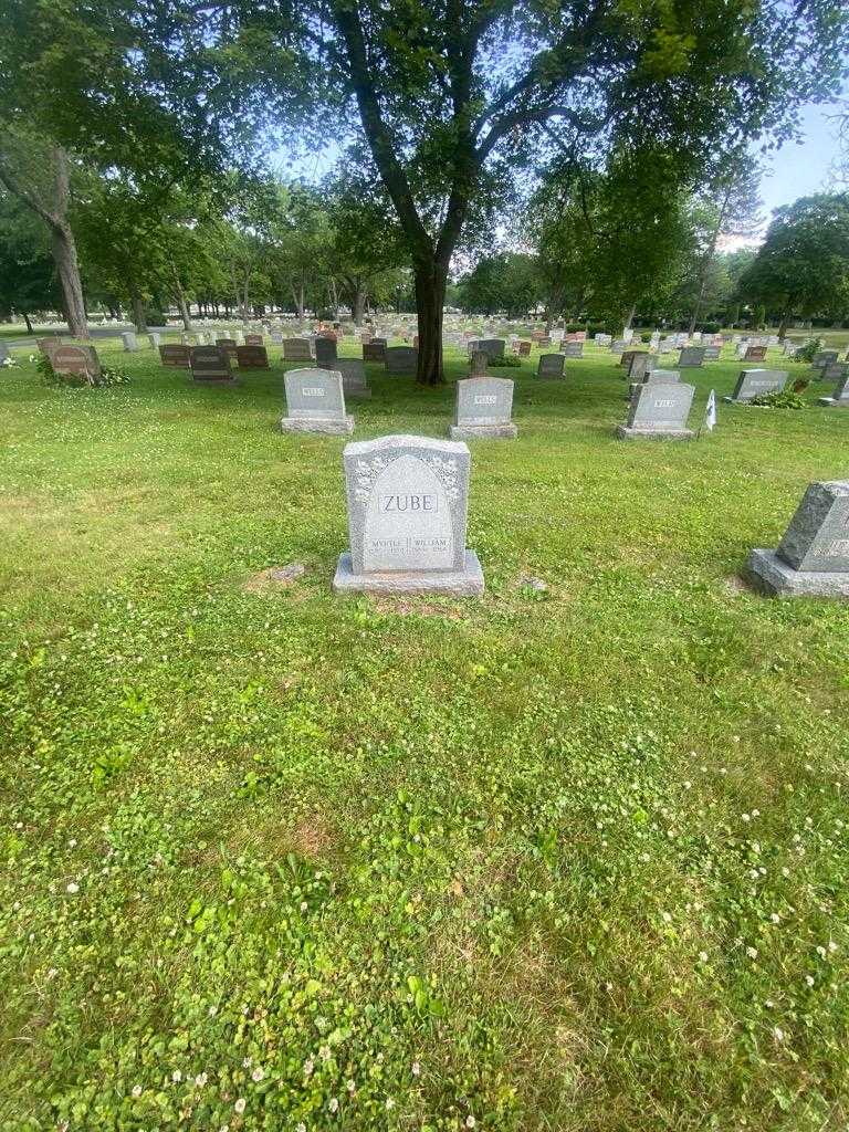 William Zube's grave. Photo 2