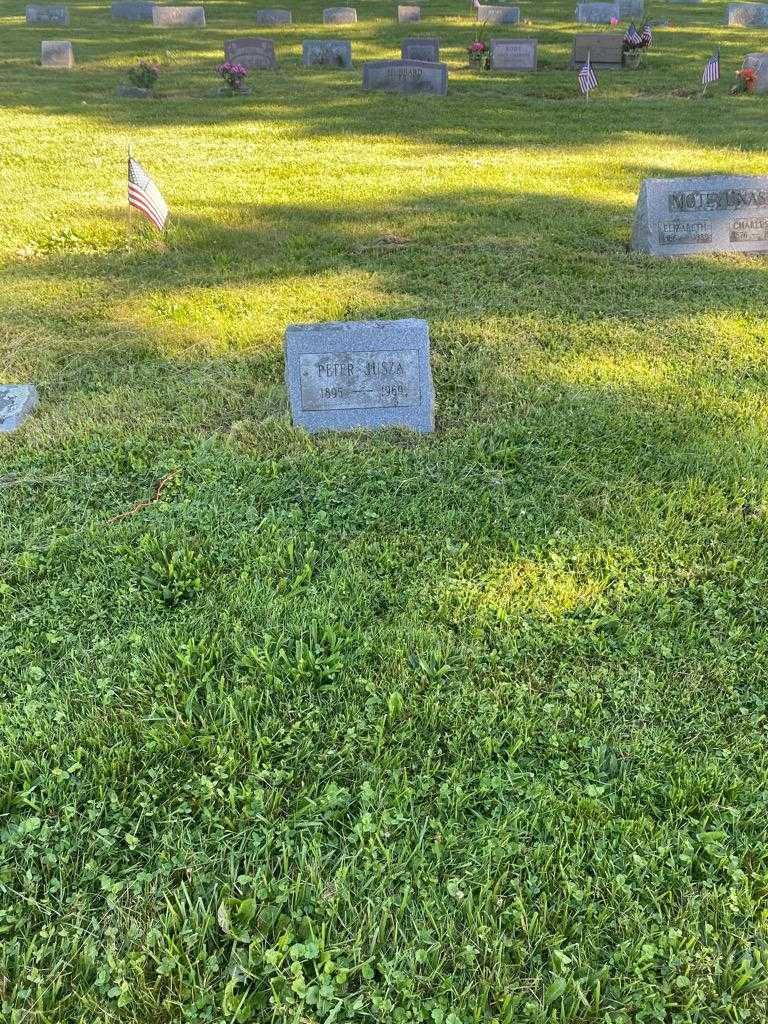 Peter Jusza's grave. Photo 2